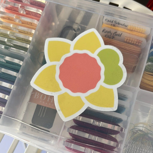 Lucky Jonquil Logo Sticker - Lucky Jonquil - Sticker