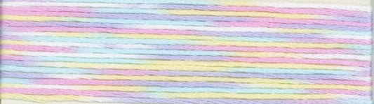 Cosmo Seasons Variegated 6 - strand Floss 9000 Series - Lucky Jonquil - Thread & Floss