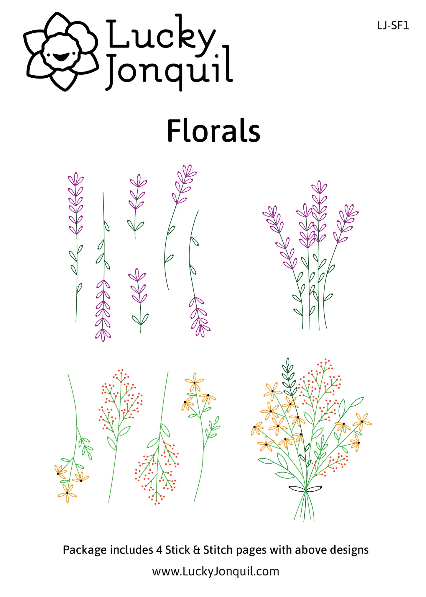 Stick & Stitch Florals