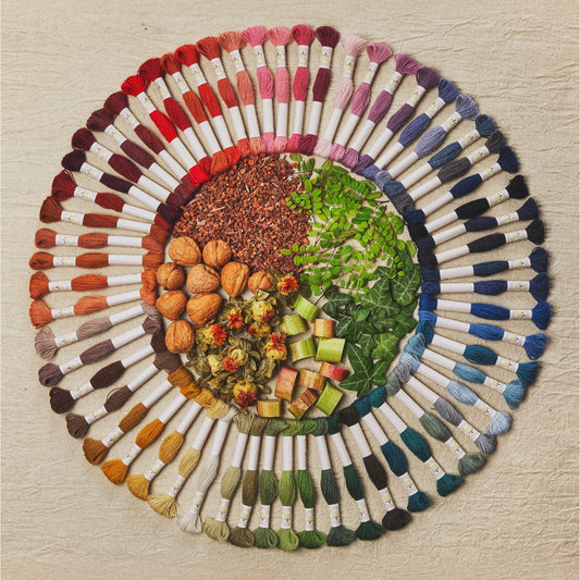 Eco Vita Crewel Wool Thread - Half Set 1 - 30 Colors - 001 to 407