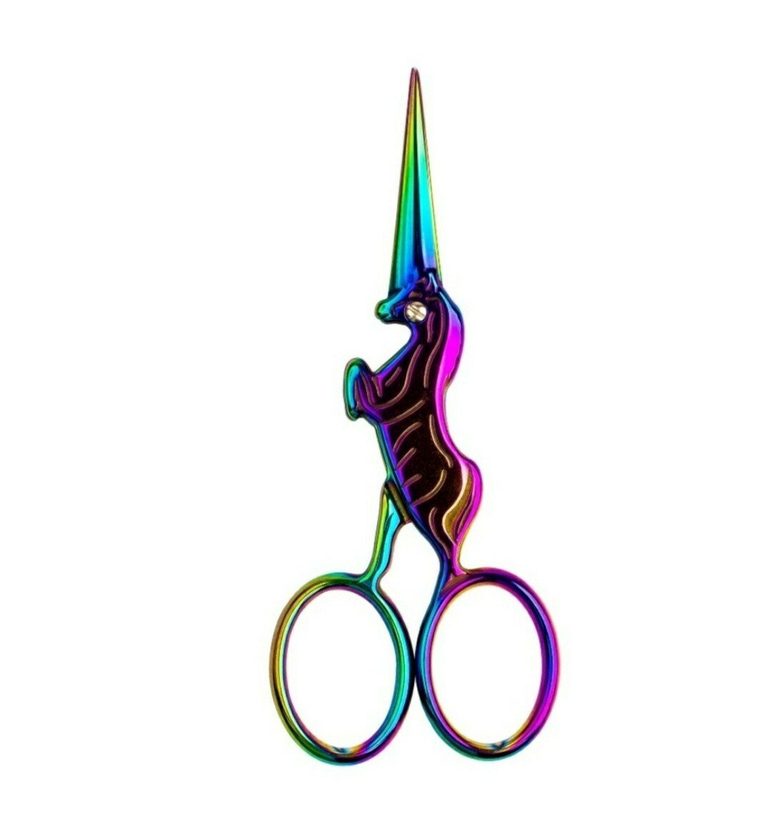 Singer Unicorn Embroidery Scissors 4” - Lucky Jonquil - Scissors