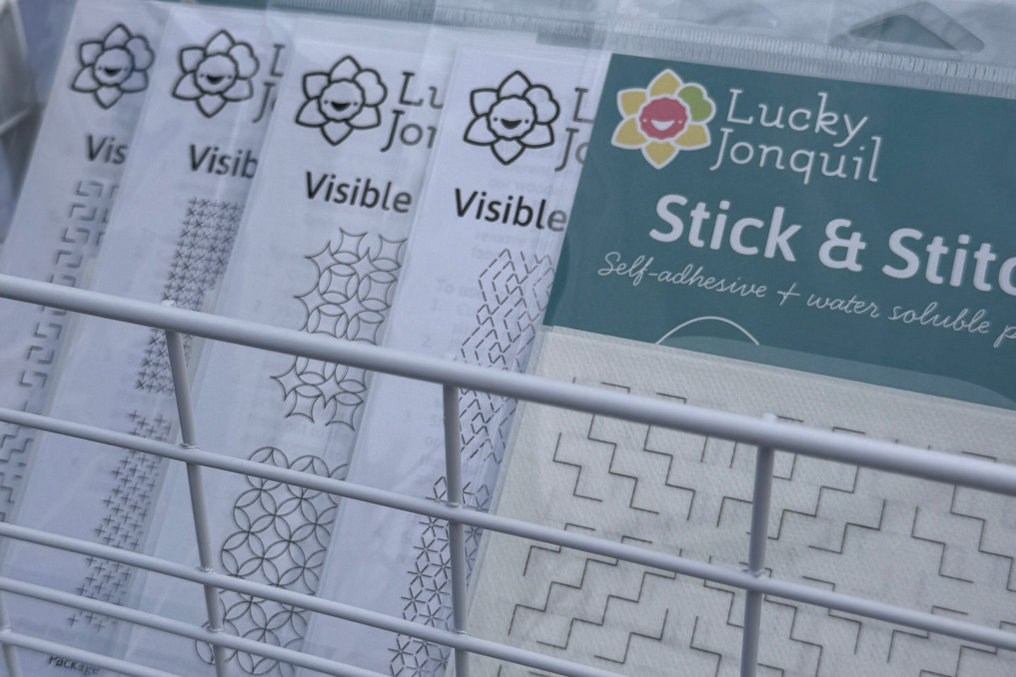 Stick & Stitch Visible Mending - Lucky Jonquil - Pattern