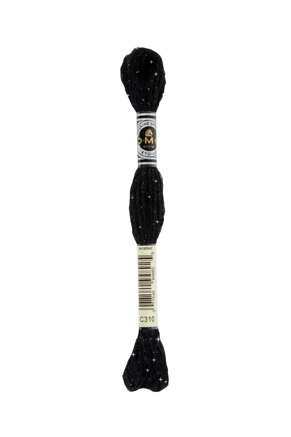 DMC Mouliné Étoile Embroidery Thread C310 Black