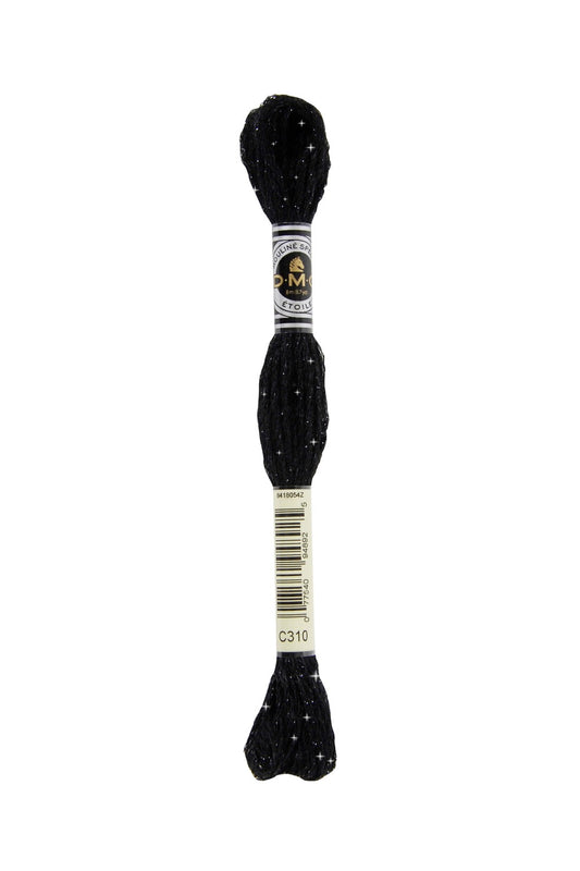 DMC Mouliné Étoile Embroidery Thread C310 Black