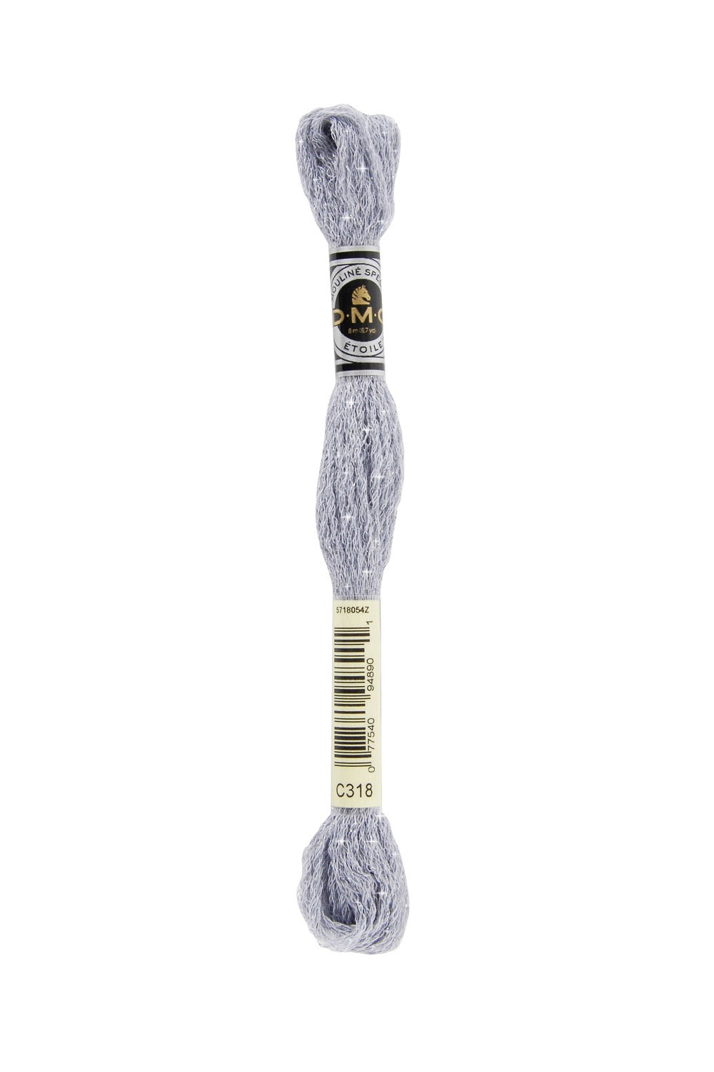 DMC Mouliné Étoile Embroidery Thread C318 Light Steel Grey