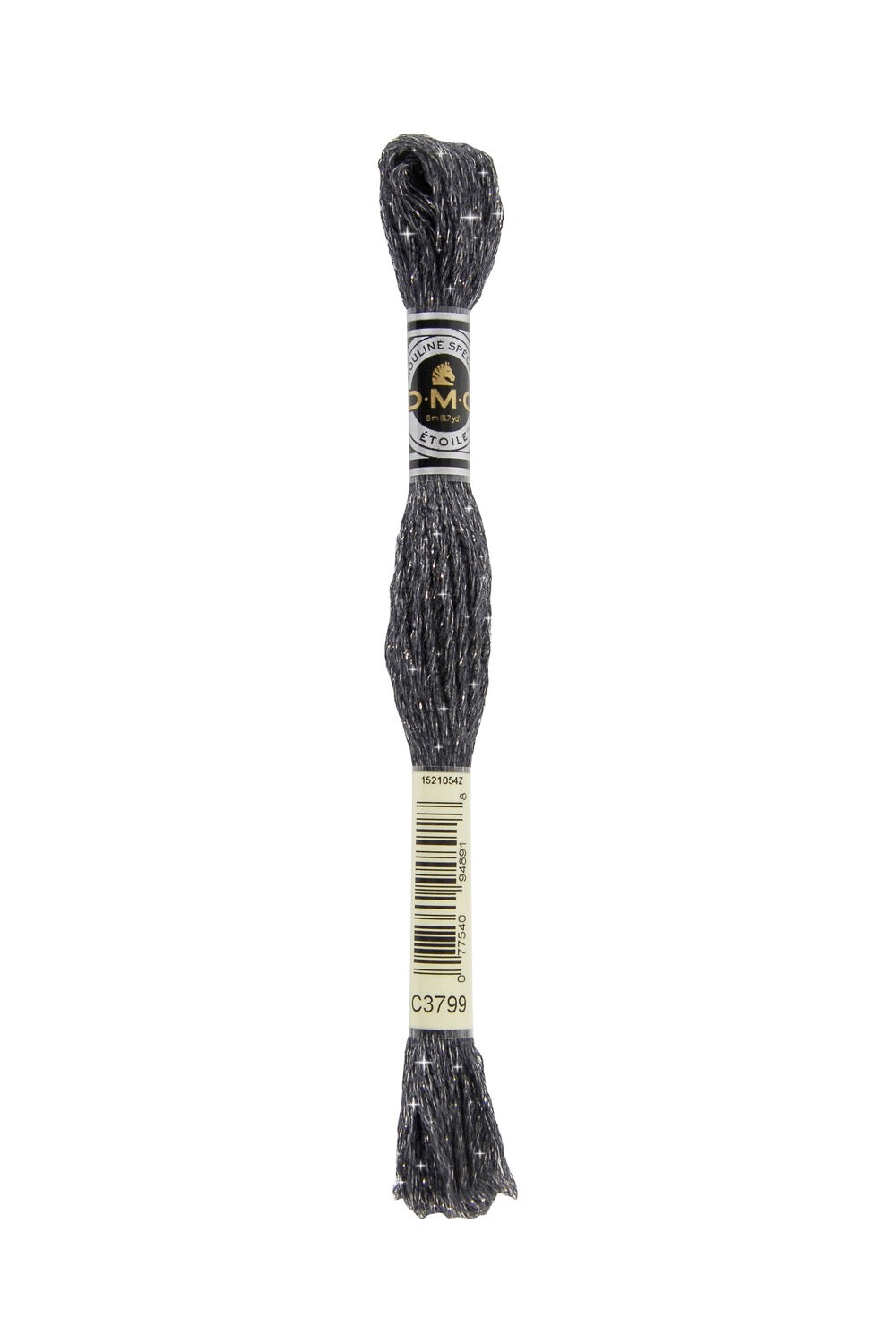DMC Mouliné Étoile Embroidery Thread C3799 Very Dark Pewter Grey