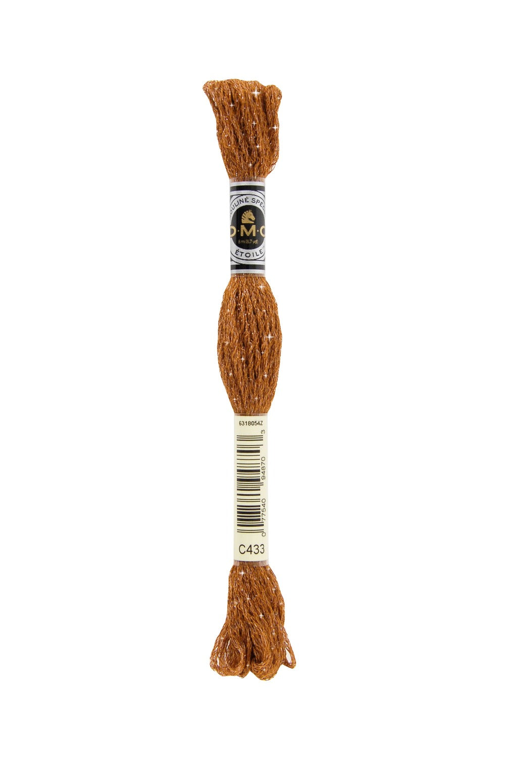 DMC Mouliné Étoile Embroidery Thread C433 Medium Brown