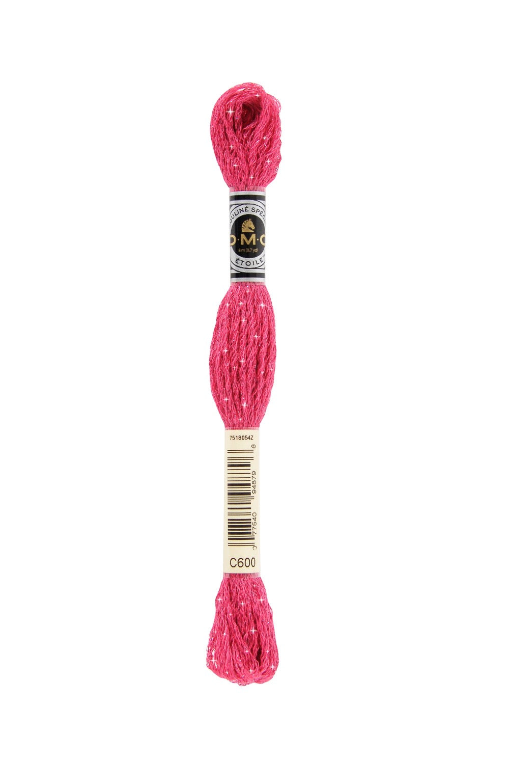 DMC Mouliné Étoile Embroidery Thread C600 Very Dark Cranberry