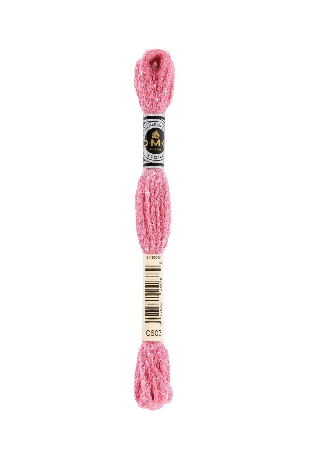 DMC Mouliné Étoile Embroidery Thread C603 Cranberry