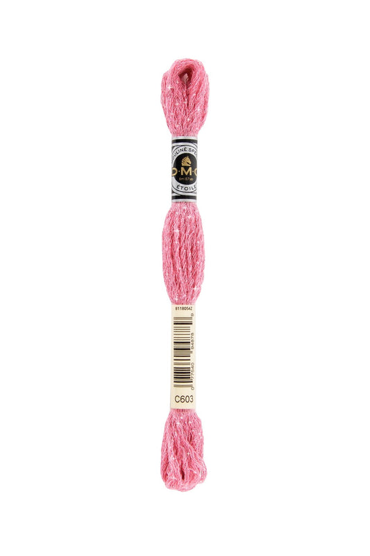 DMC Mouliné Étoile Embroidery Thread C603 Cranberry