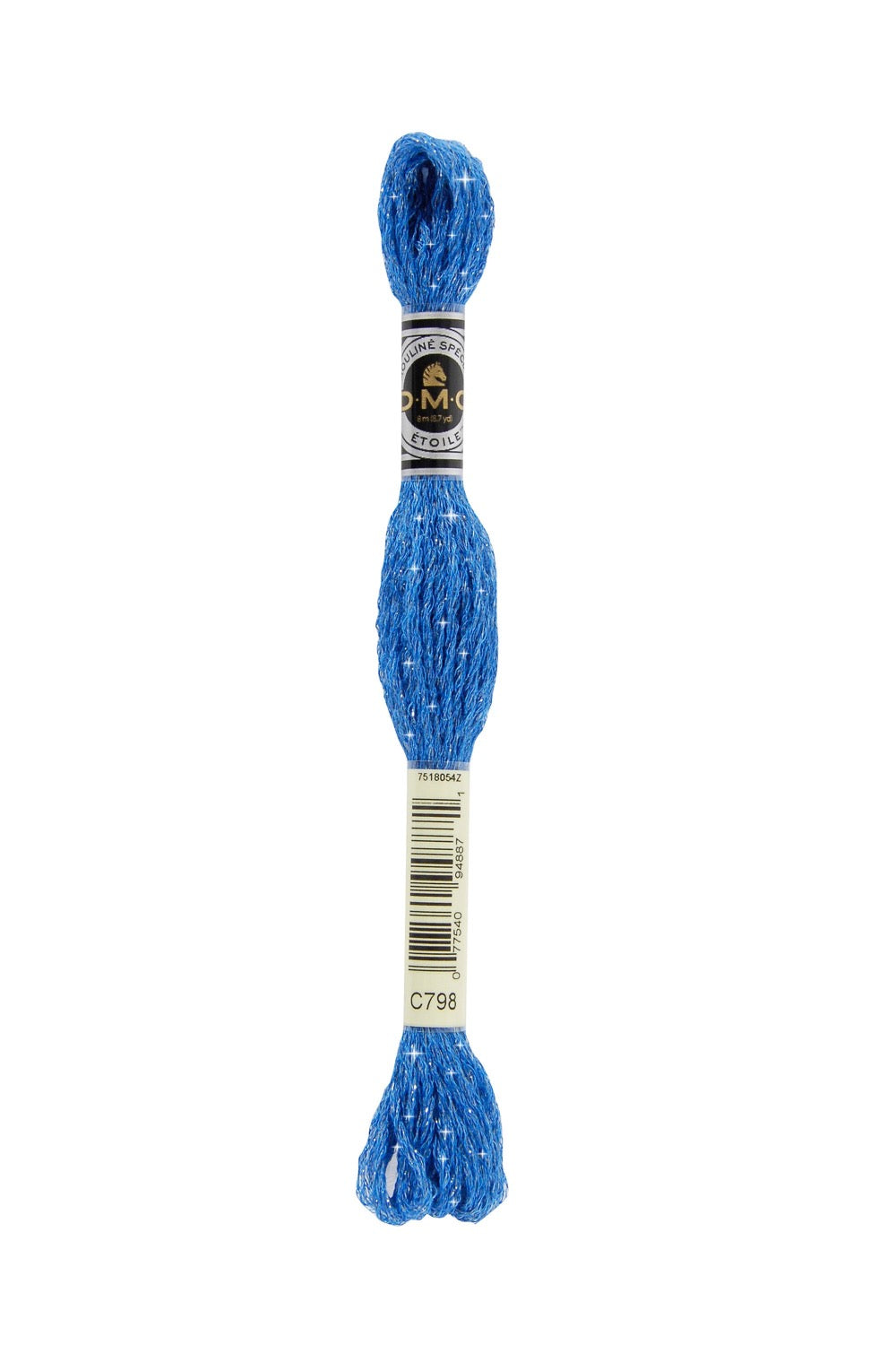 DMC Mouliné Étoile Embroidery Thread C798 Dark Delft Blue