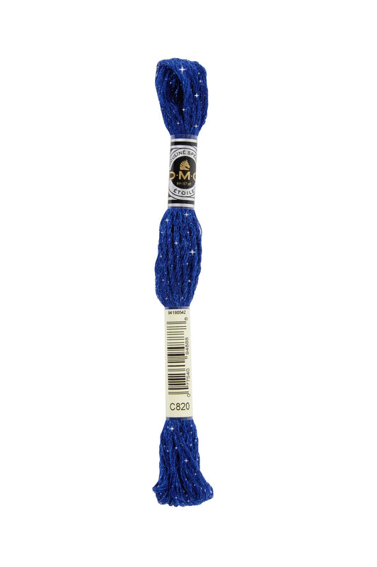 Mouliné Étoile Embroidery Thread C820 Very Dark Royal Blue