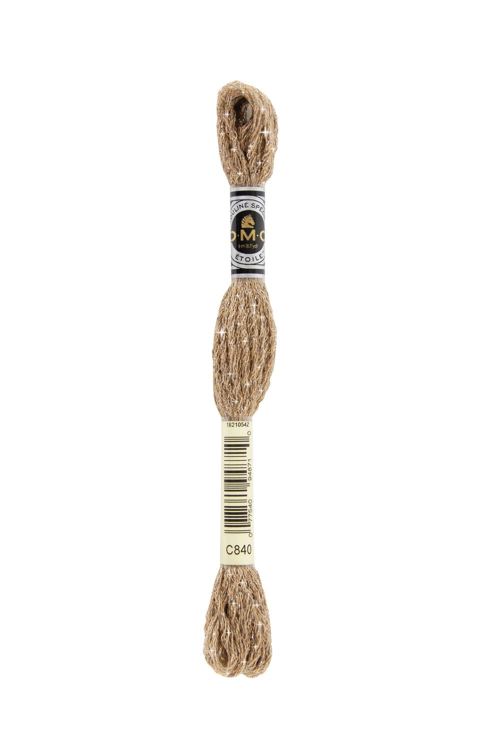 Mouliné Étoile Embroidery Thread C840 Medium Beige Brown