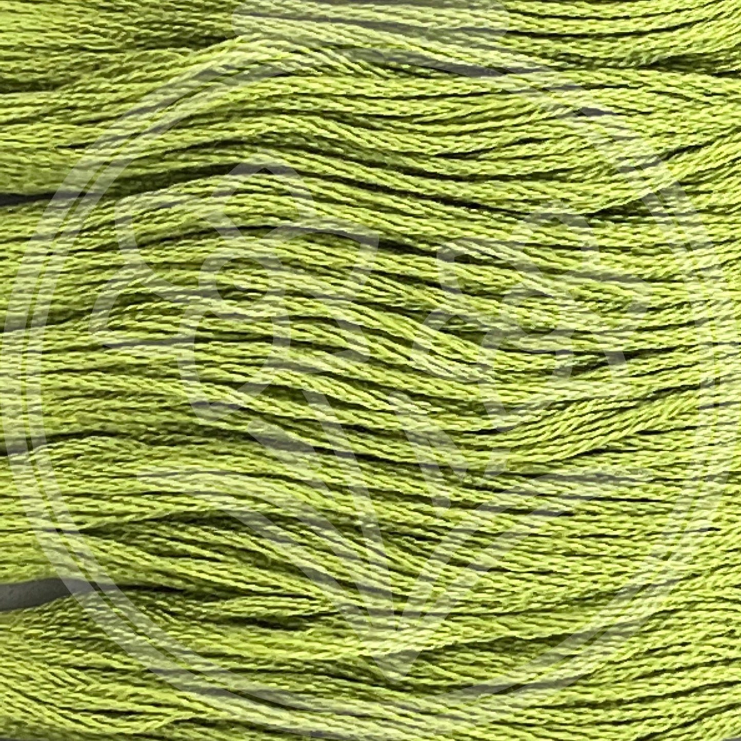 Closeup of multiple skeins, with a logo watermark