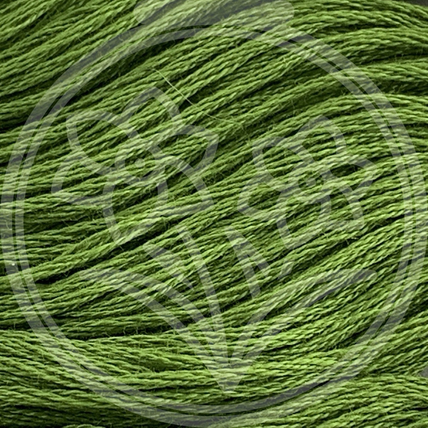 Closeup of multiple skeins, with a logo watermark