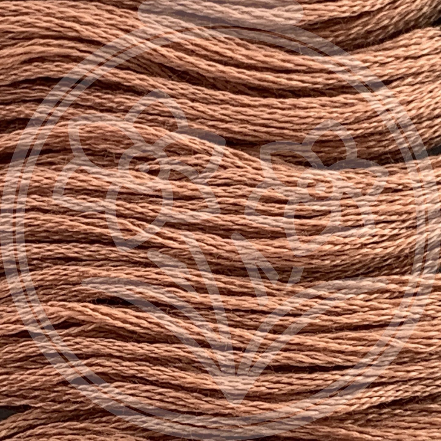 Closeup of multiple skeins, with a logo watermark
