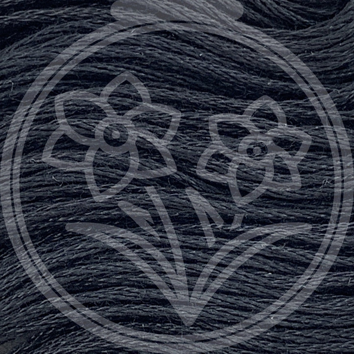 Closeup of multiple skeins, with a logo watermark