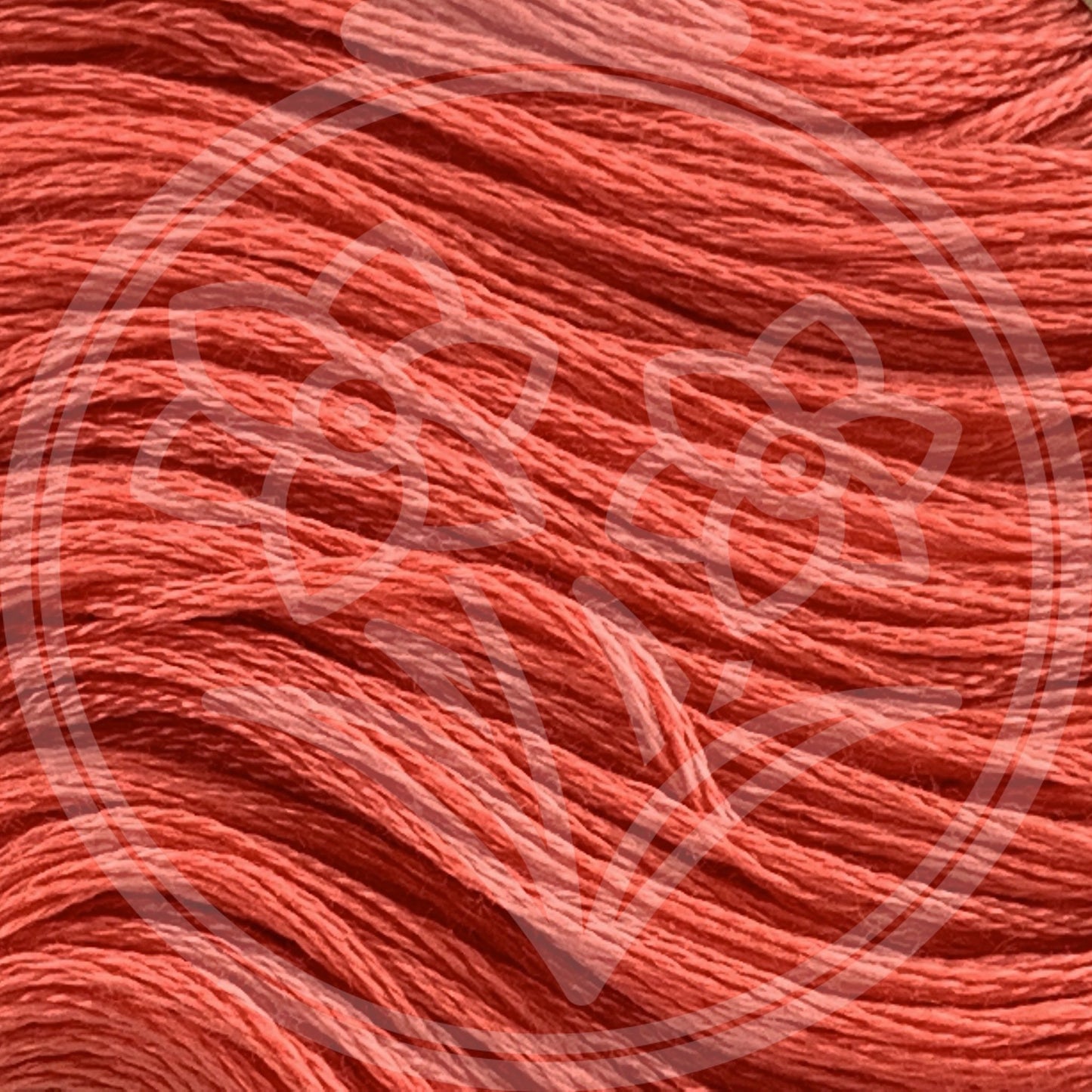 Closeup of multiple skeins, with a logo watermark