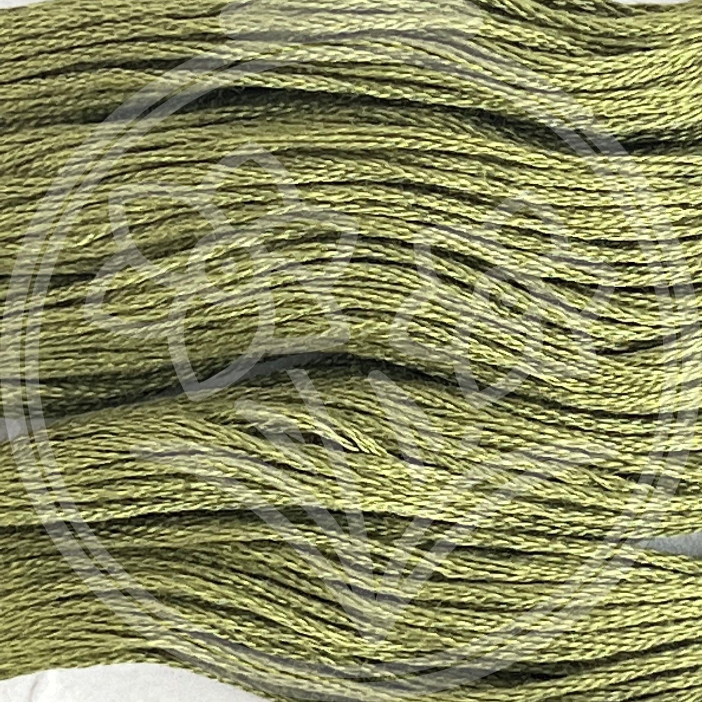 Closeup of multiple skeins, with a logo watermark
