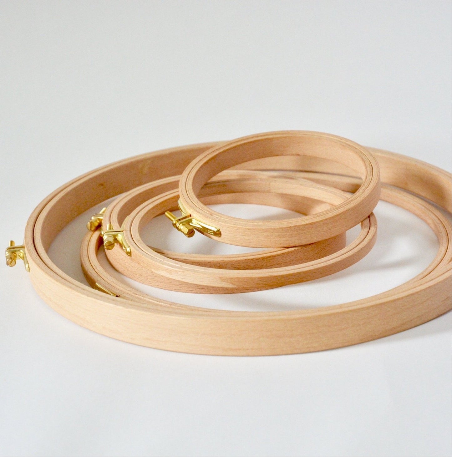 Nurge No 4, Wooden Embroidery Hoop, 24mm