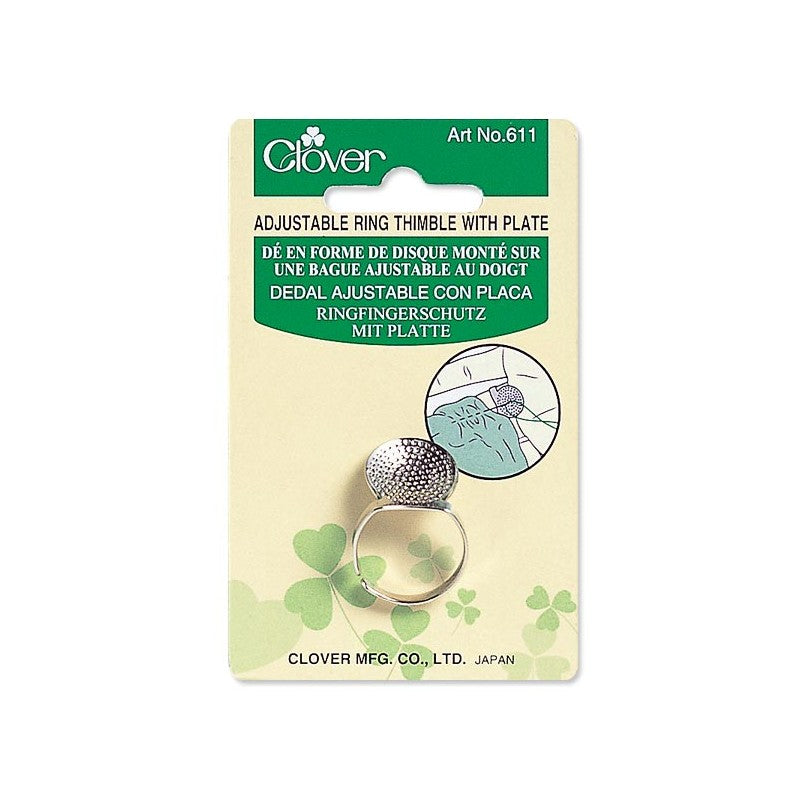 Adjustable Ring Thimble with Plate