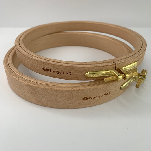 Nurge No 3, Wooden Embroidery Hoop, 16mm
