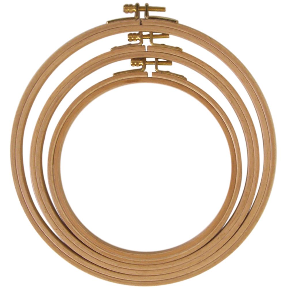 Edmunds Beechwood Embroidery Hoop