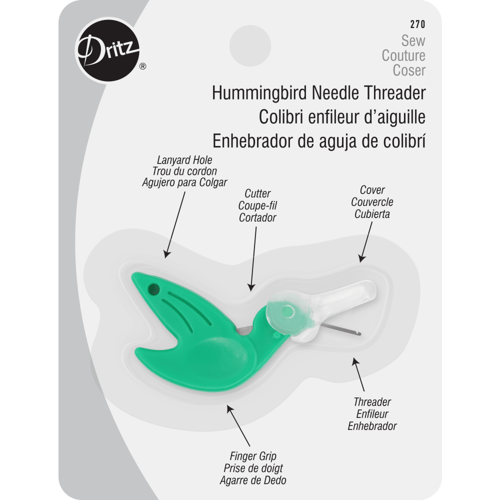 Hummingbird Needle Threader - Lucky Jonquil - Notions