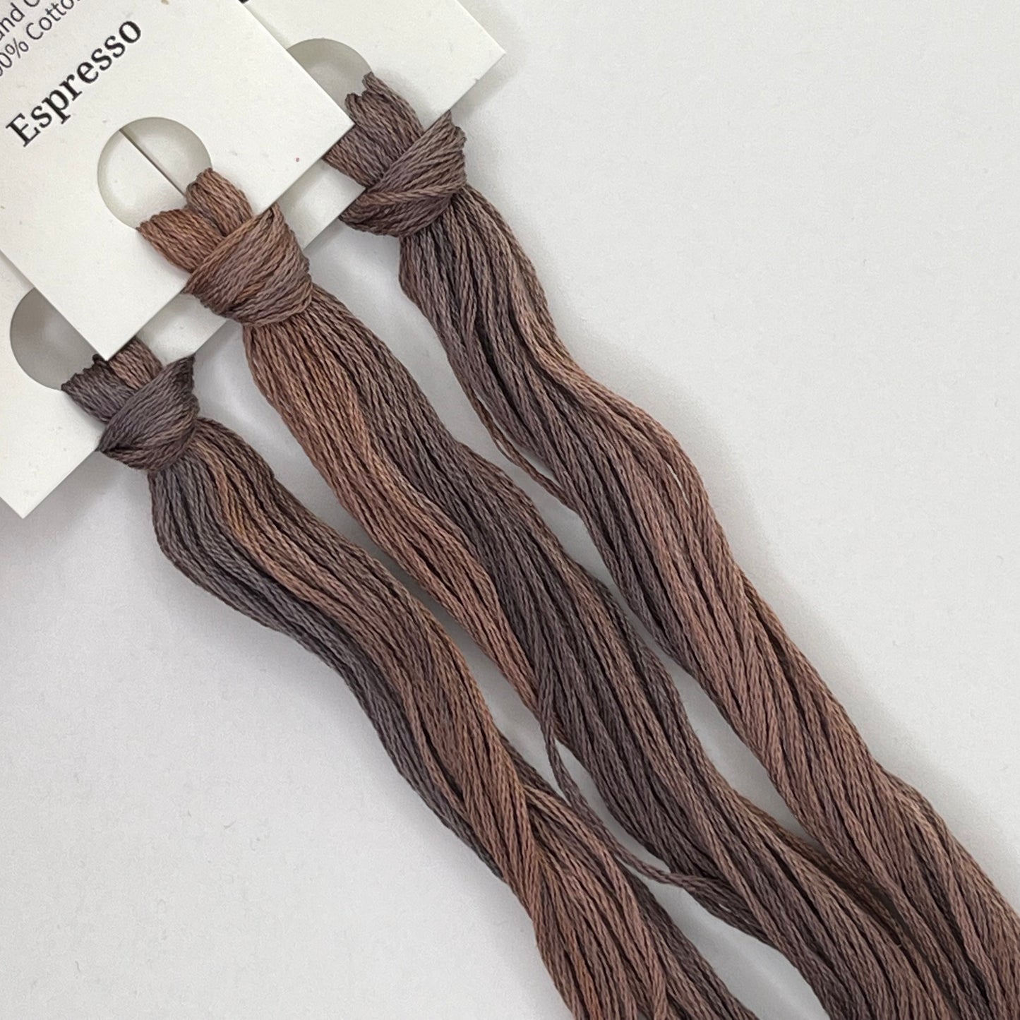 Colour and Cotton Hand Dyed Thread - Espresso