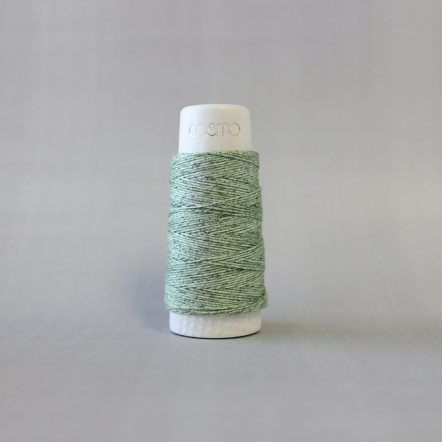 Hidamari Sashiko Variegated Thread, #202 Mojito Green