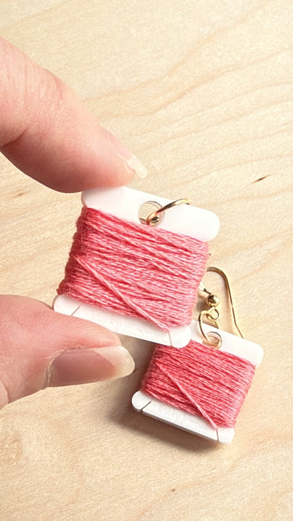 Mini Bobbin Earrings