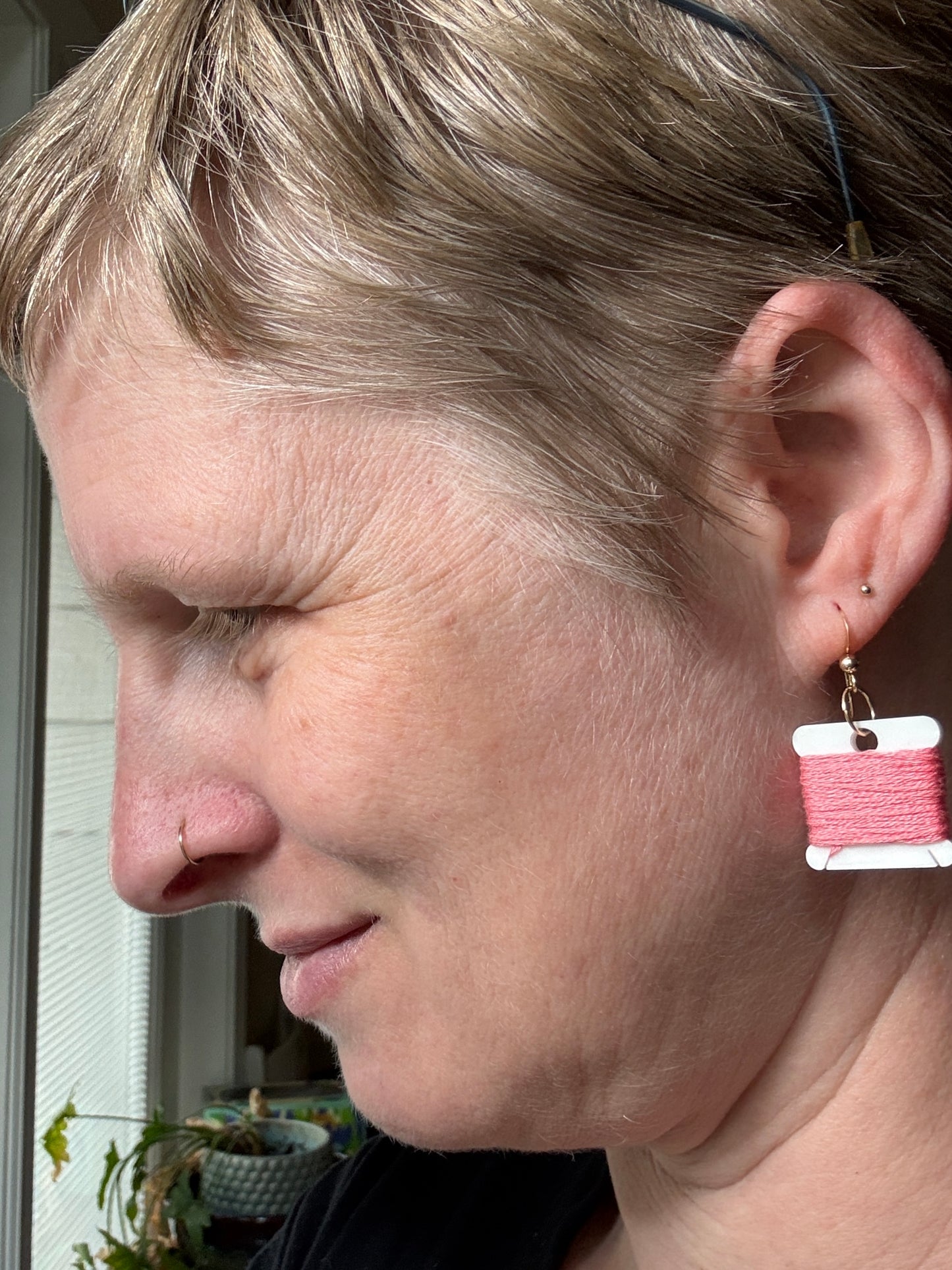 Mini Bobbin Earrings