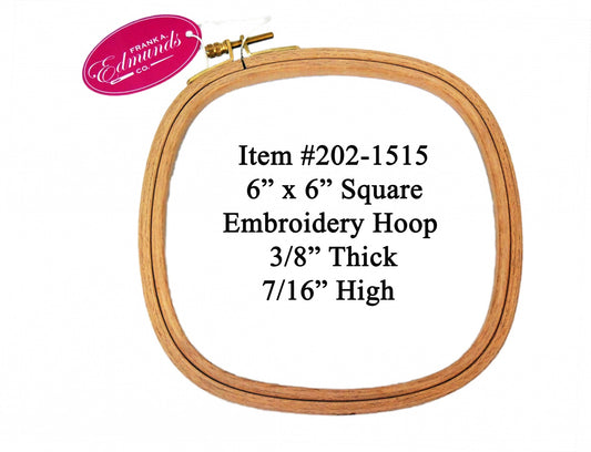 Edmunds Square Beechwood Hoop, 6"