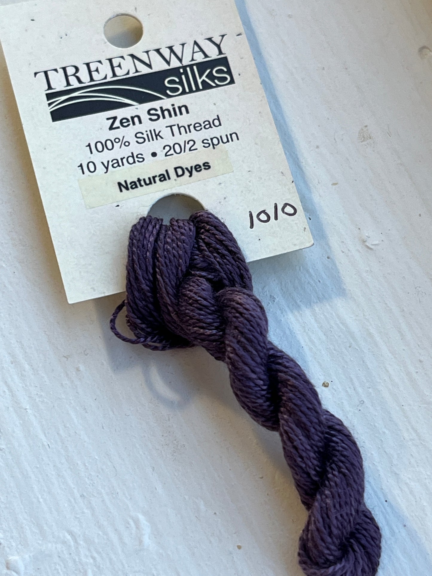 Zen Shin - Natural Dyed 20/2 Spun Silk