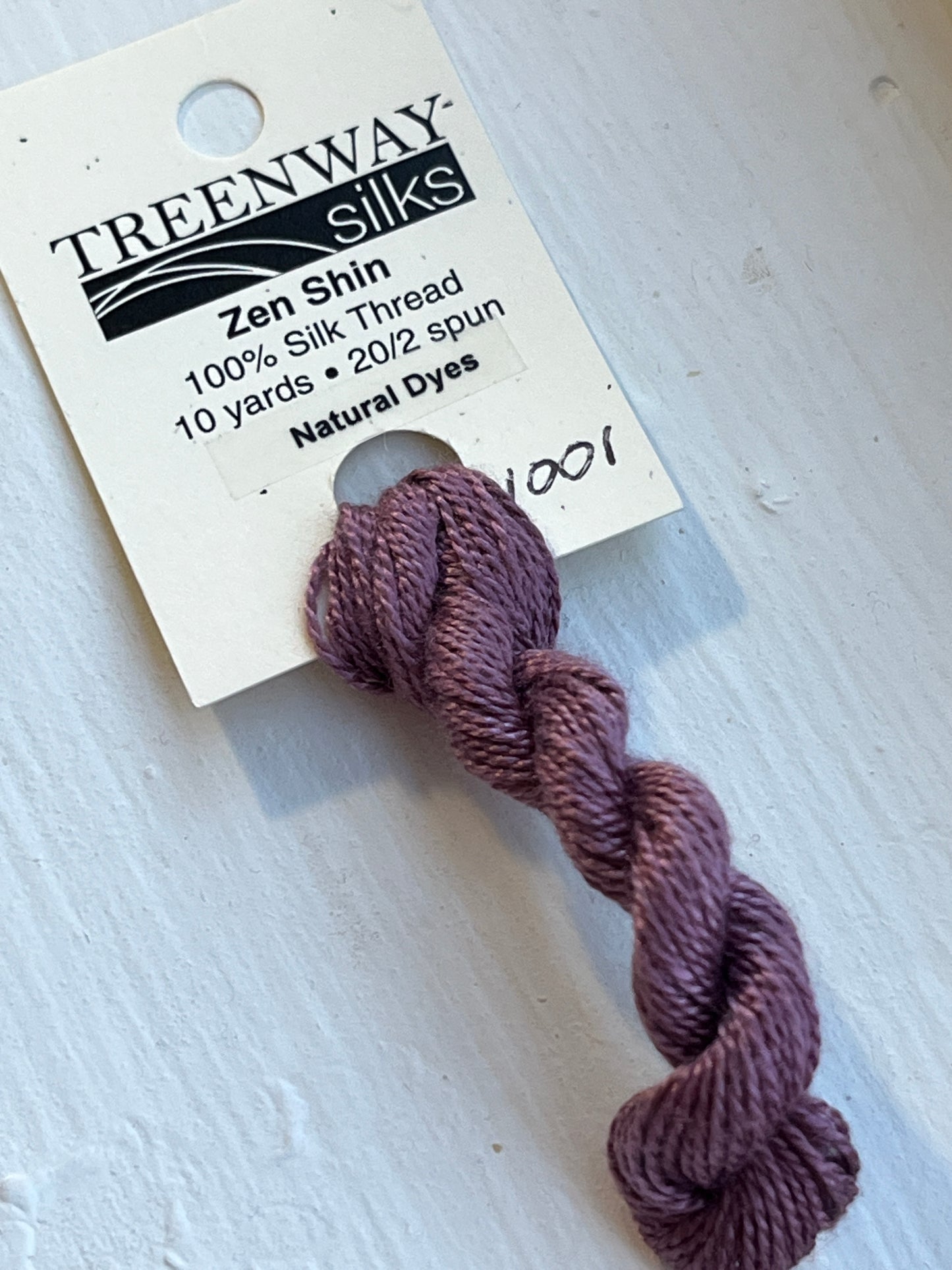 Zen Shin - Natural Dyed 20/2 Spun Silk