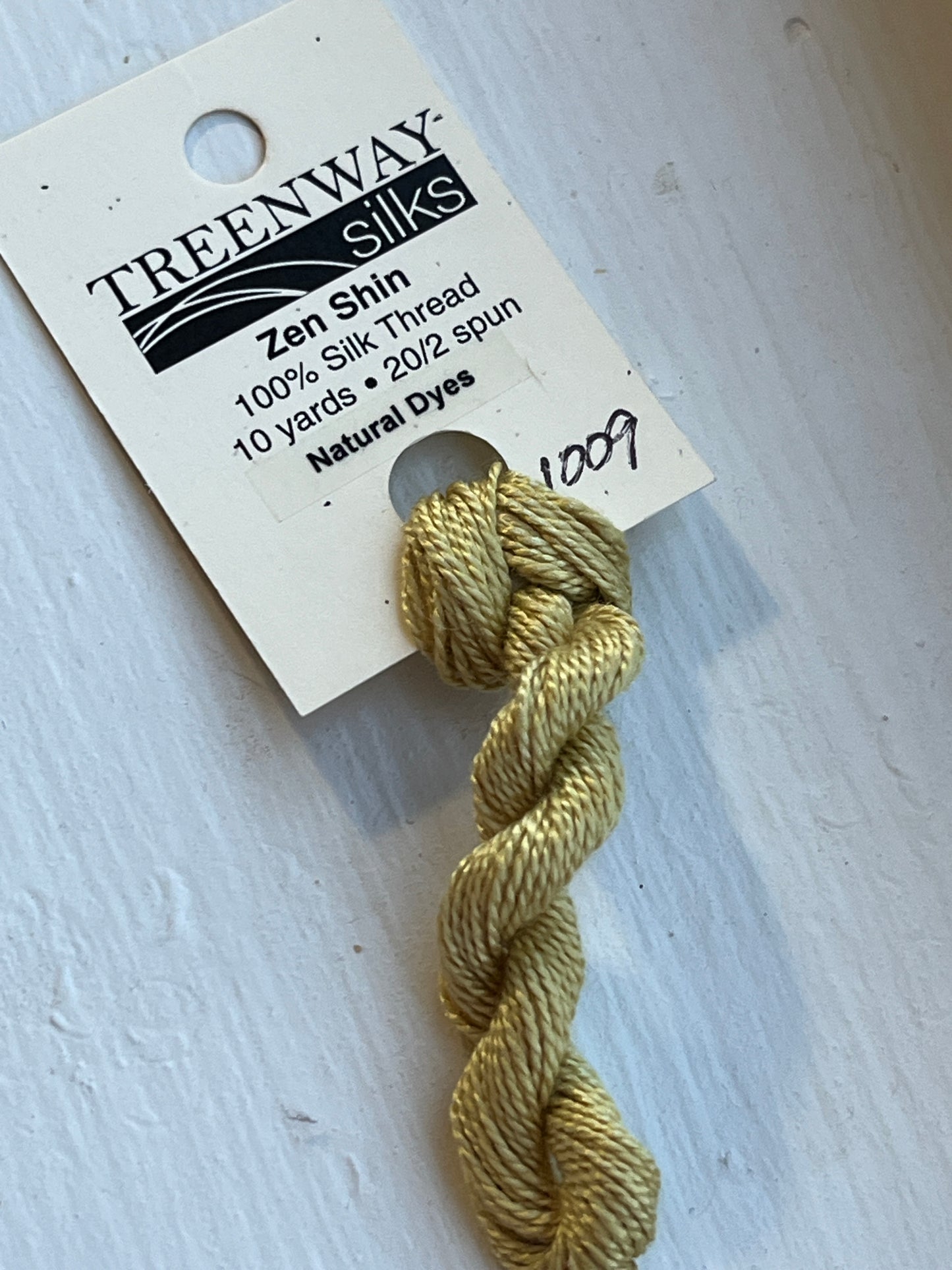 Zen Shin - Natural Dyed 20/2 Spun Silk