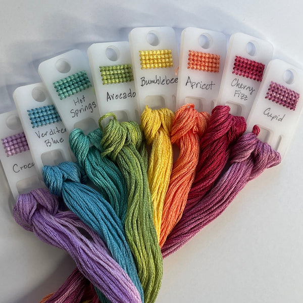 Floss Swatch Drops, set of 100