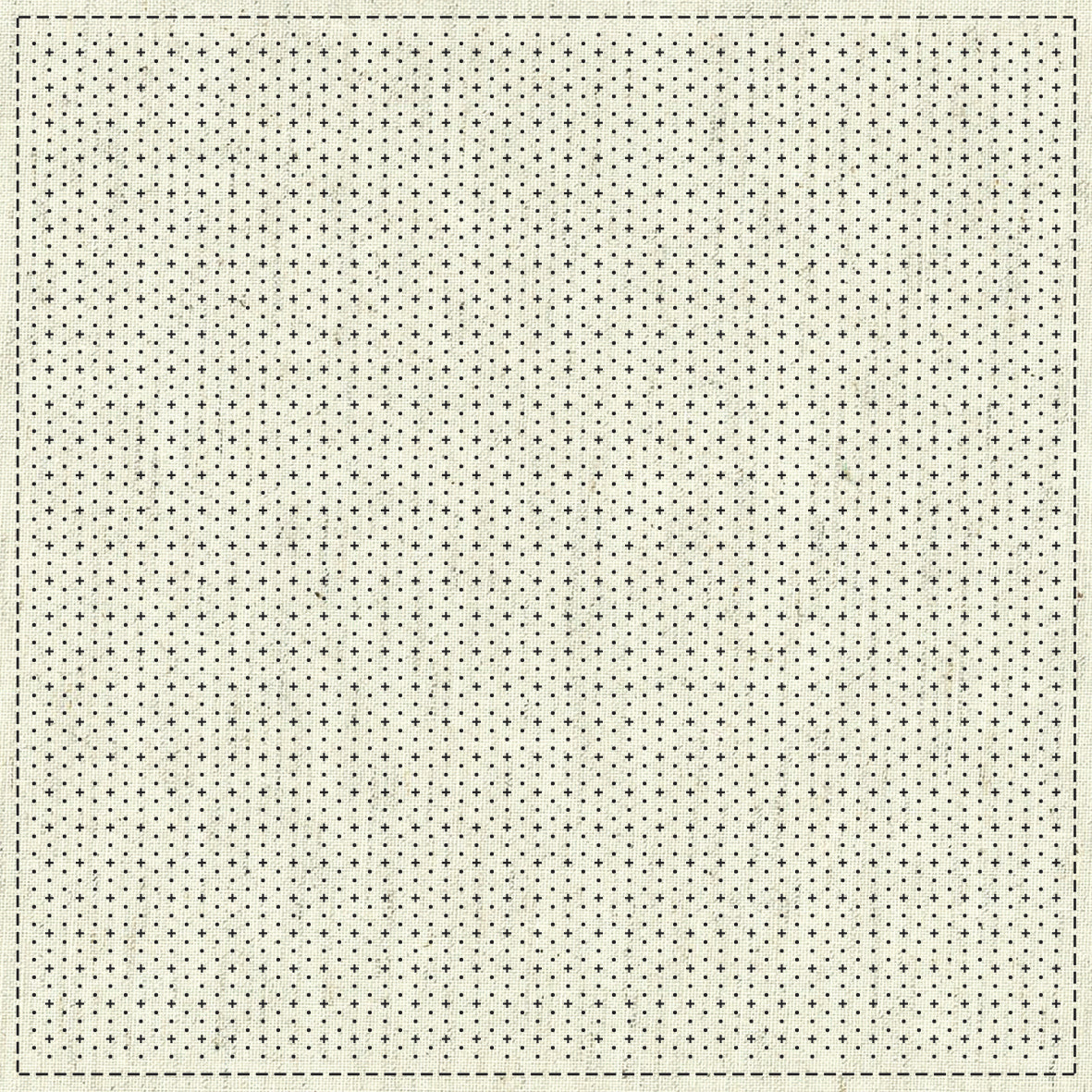 One-Stitch Sashiko Grid