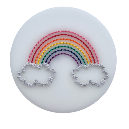 Rainbow Embroidery Stitch Disk Kit