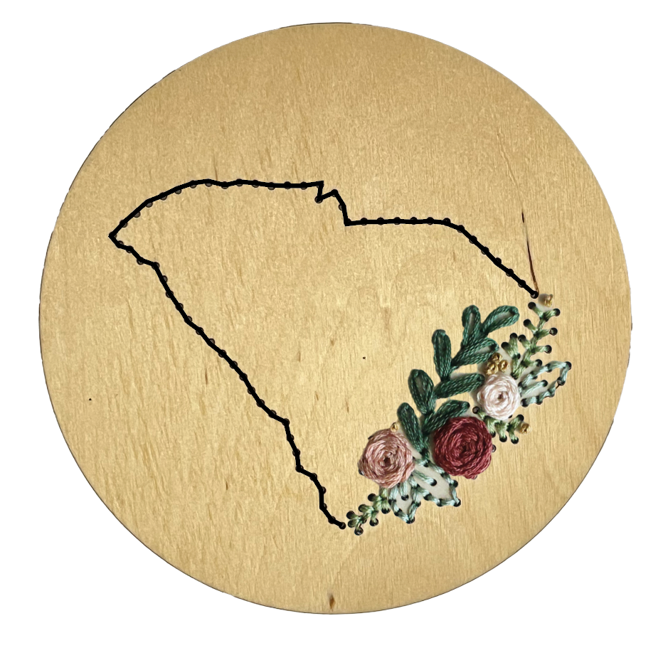 South Carolina Embroidery Stitch Disk Kit