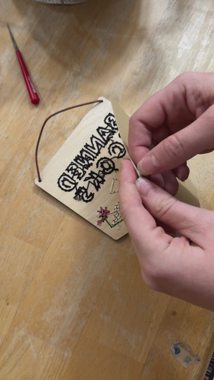 Banned Books Embroidery Kit