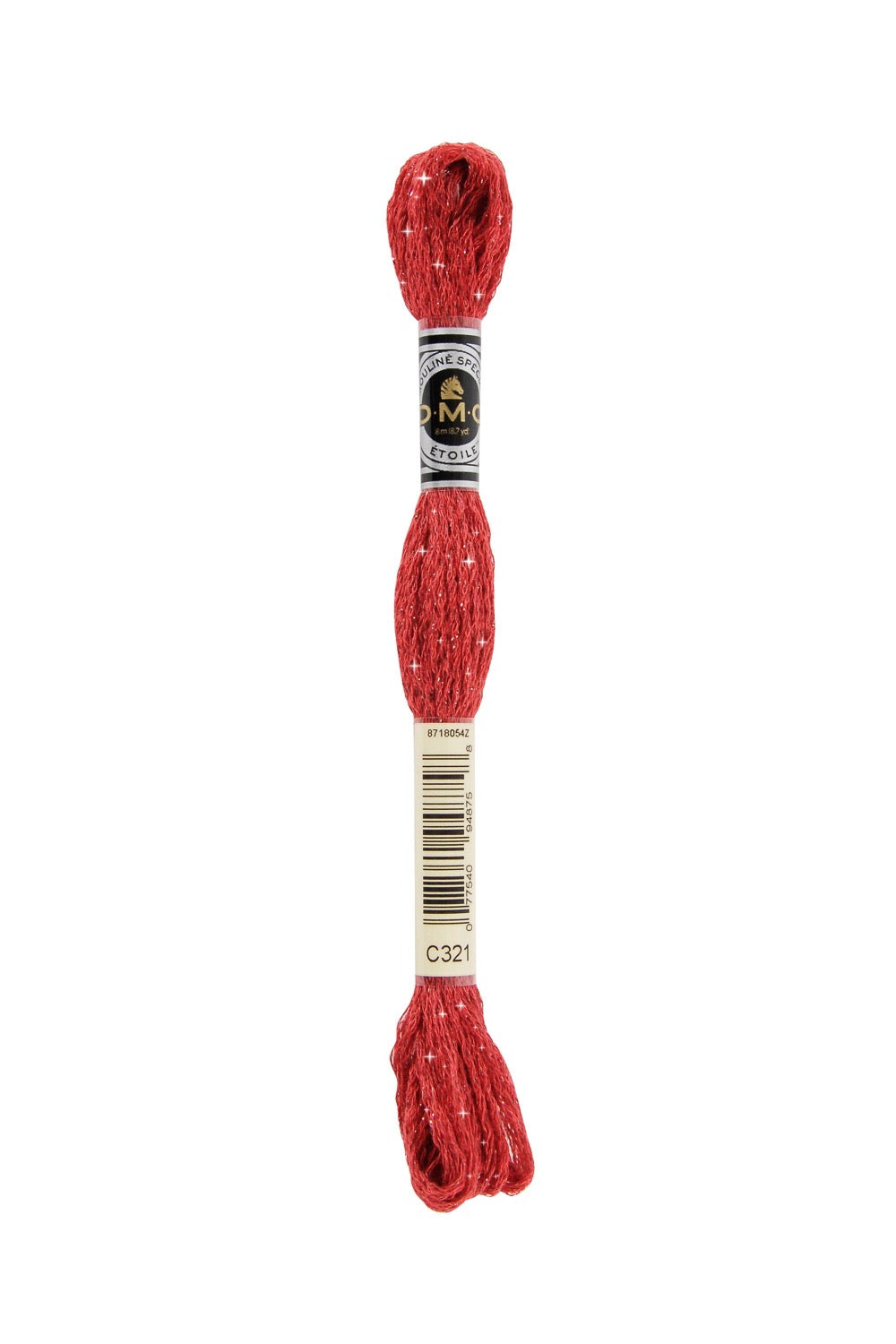 DMC Mouliné Étoile Embroidery Thread C321 Red