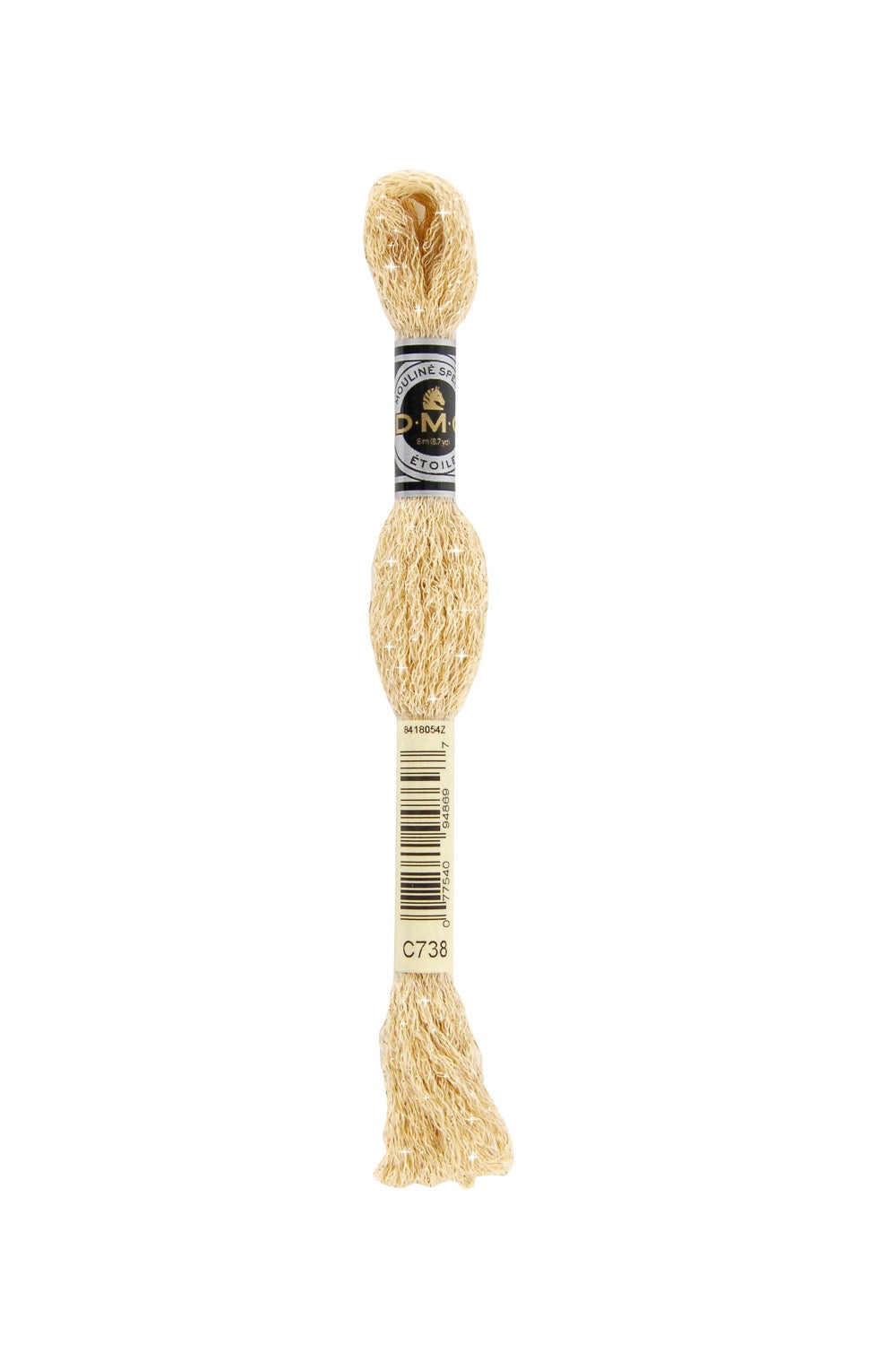 DMC Mouliné Étoile Embroidery Thread C738 Very Light Tan