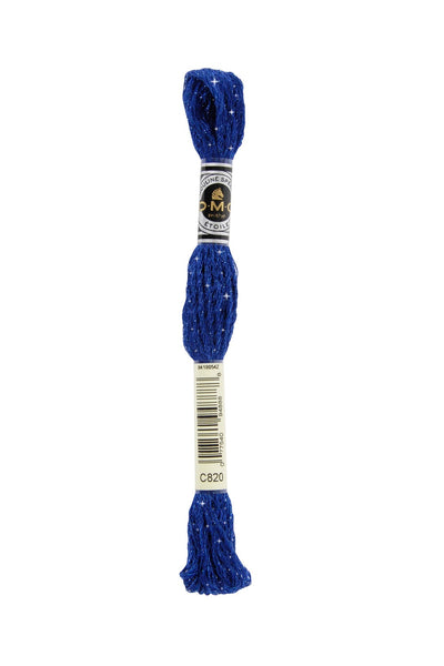 Mouliné Étoile Embroidery Thread C820 Very Dark Royal Blue
