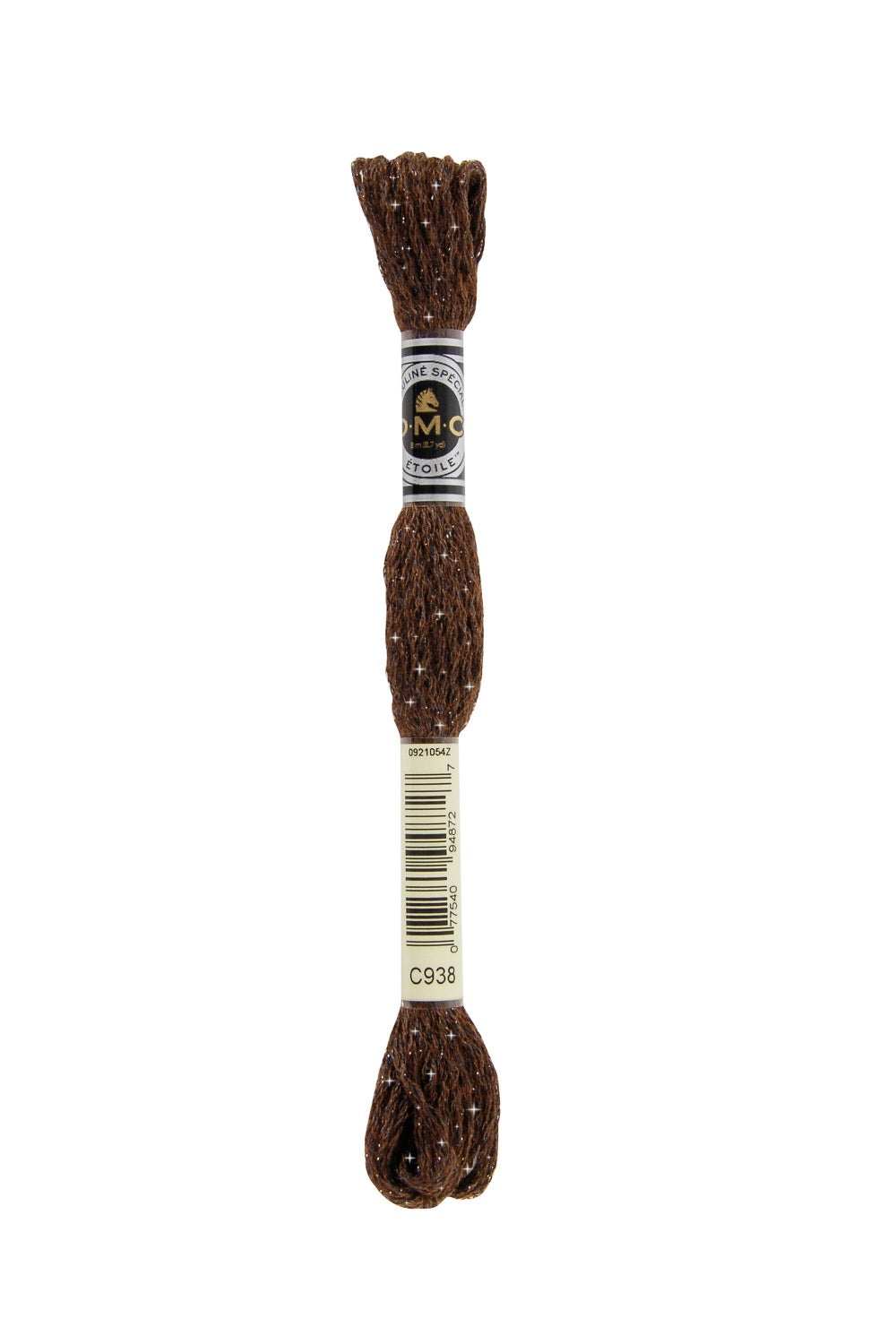 Mouliné Étoile Embroidery Thread C938 Ultra Dark Coffee Brown