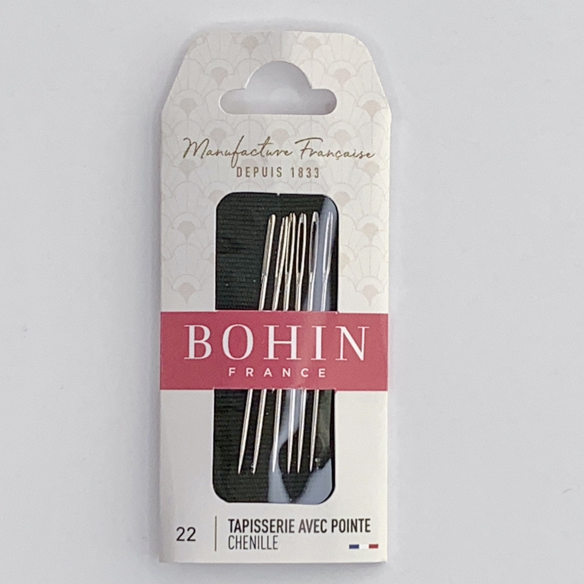 Bohin Chenille Needles, Size 22