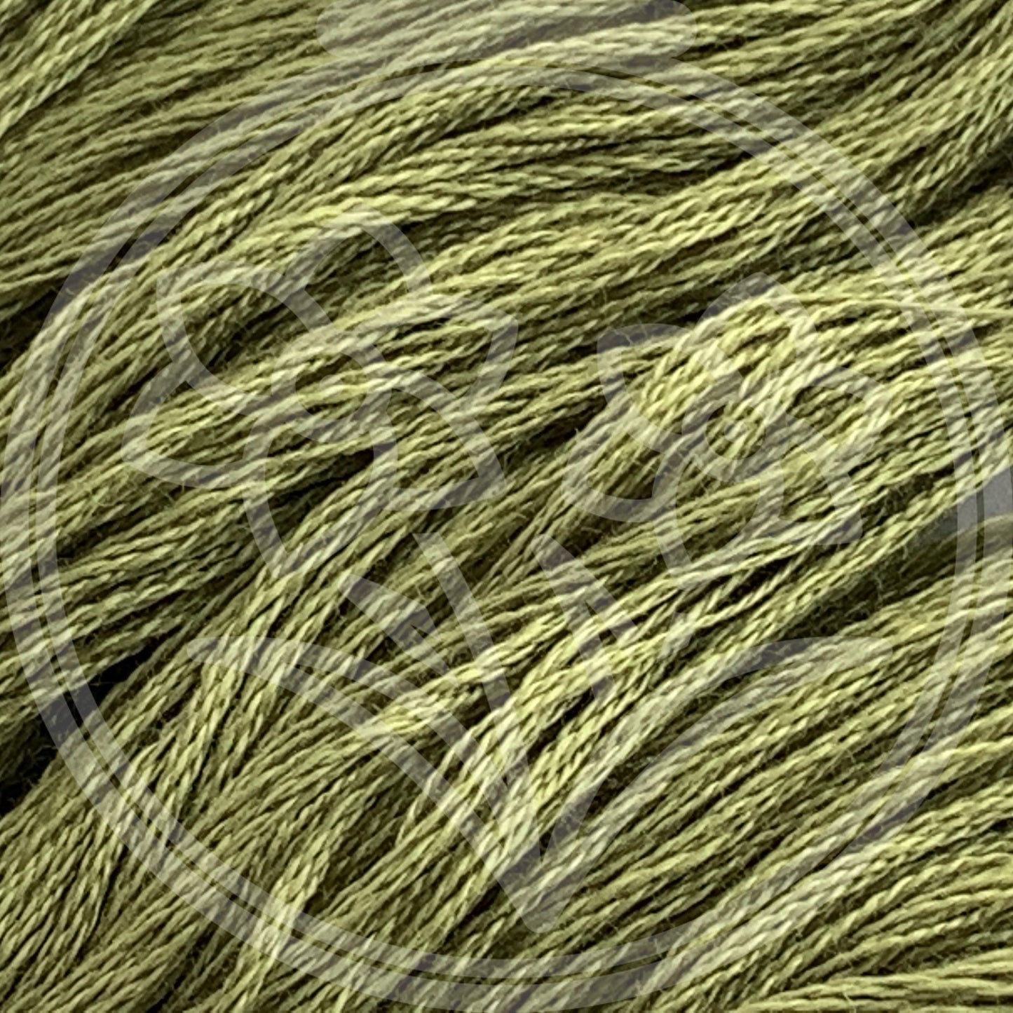 Closeup of multiple skeins, with a logo watermark