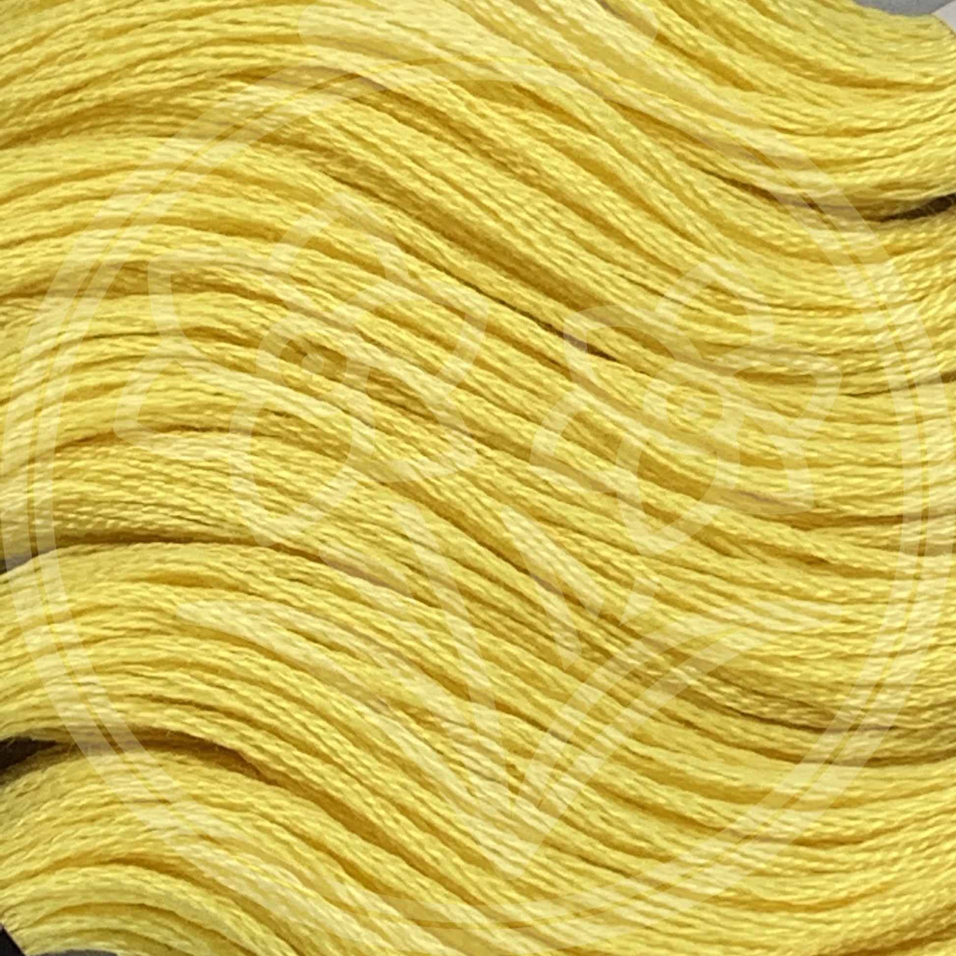 Closeup of multiple skeins, with a logo watermark