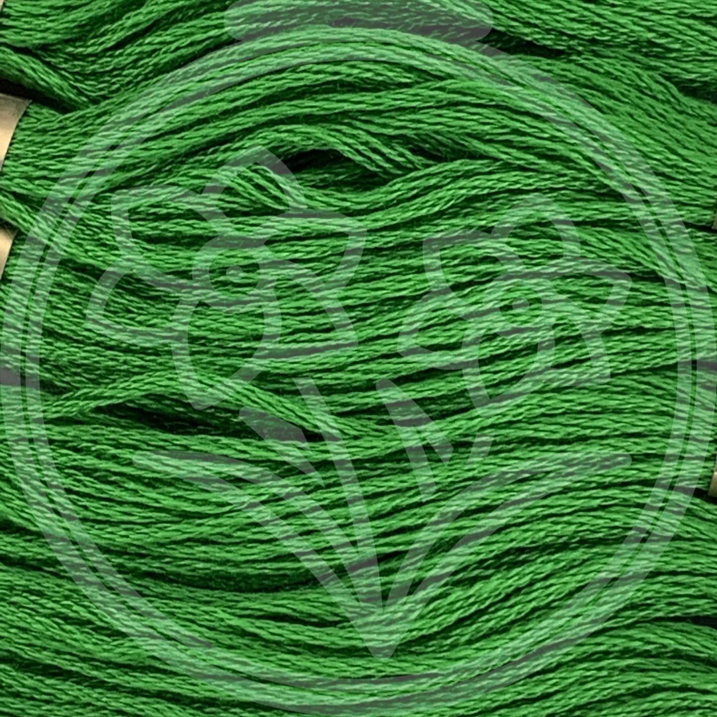 Closeup of multiple skeins, with a logo watermark