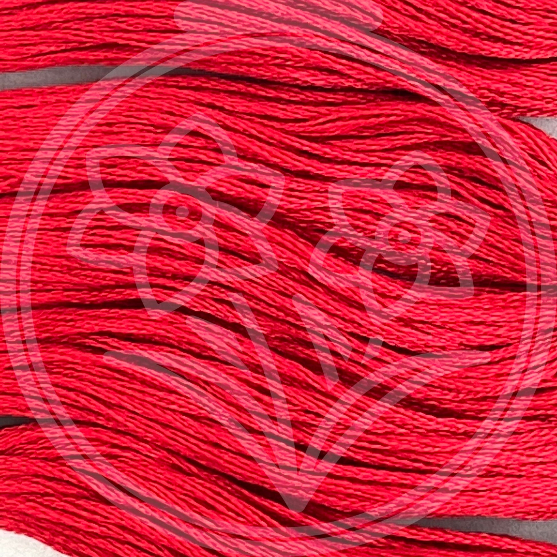 Closeup of multiple skeins, with a logo watermark